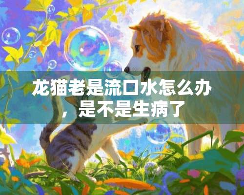 龙猫老是流口水怎么办，是不是生病了