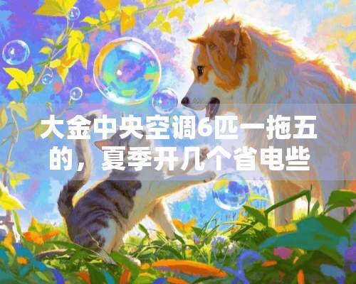 大金**空调6匹一拖五的，夏季开几个省电些？