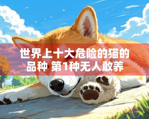 世界上十大危险的猫的品种 第1种无人敢养