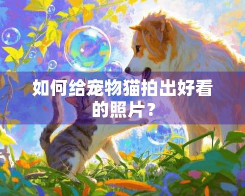 如何给宠物猫拍出好看的照片？