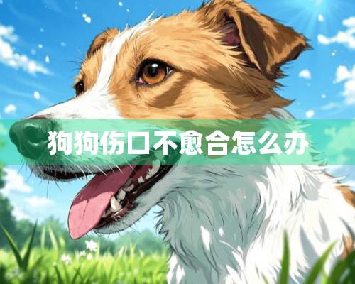 狗狗伤口不愈合怎么办