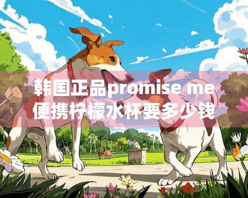 韩国正品promise me便携柠檬水杯要多少钱