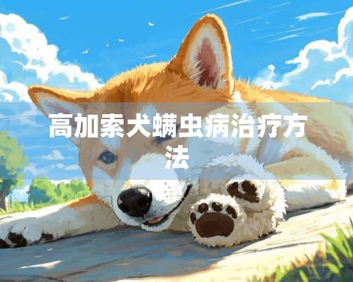 高加索犬螨虫病治疗方法