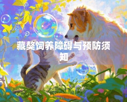 藏獒饲养障碍与预防须知