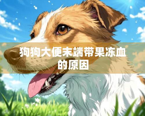 狗狗大便末端带果冻血的原因