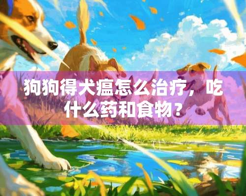 狗狗得犬瘟怎么治疗，吃什么药和食物？