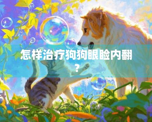 怎样治疗狗狗眼睑内翻？