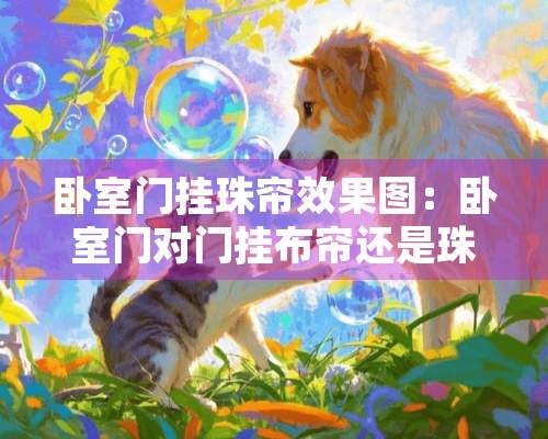 卧室门挂珠帘效果图：卧室门对门挂布帘还是珠帘好