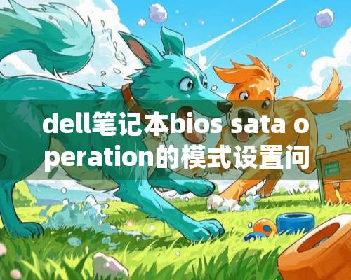 dell笔记本bios sata operation的模式设置问题