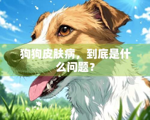 狗狗皮肤病，到底是什么问题？