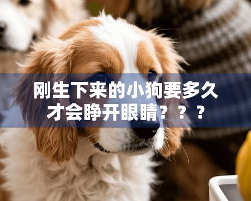 刚生下来的小狗要多久才会睁开眼睛？？？