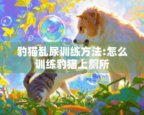 豹猫乱尿训练方法:怎么训练豹猫上厕所