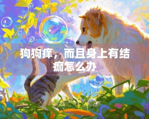 狗狗痒，而且身上有结痂怎么办