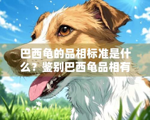 巴西龟的品相标准是什么？鉴别巴西龟品相有方法！