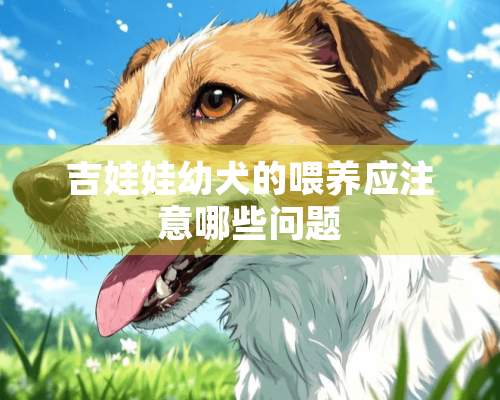 吉娃娃幼犬的喂养应注意哪些问题