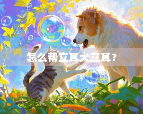 怎么帮立耳犬立耳？