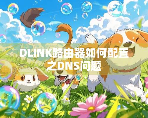 DLINK路由器如何配置之DNS问题