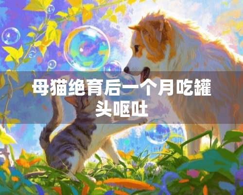 母猫绝育后一个月吃罐头呕吐