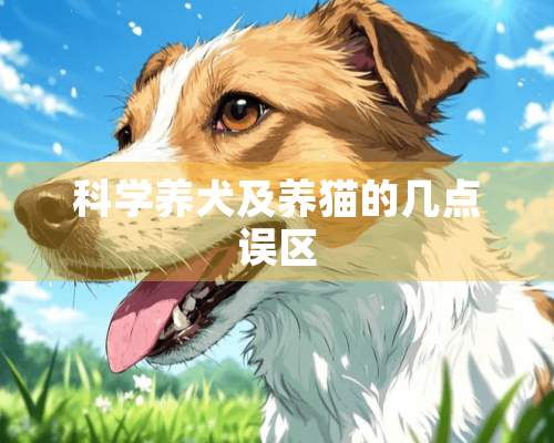 科学养犬及养猫的几点误区