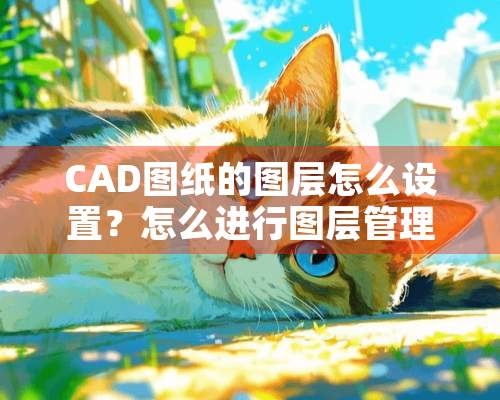 CAD图纸的图层怎么设置？怎么进行图层管理？