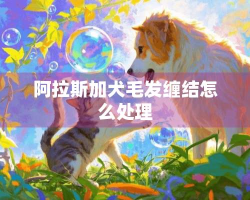 阿拉斯加犬毛发缠结怎么处理