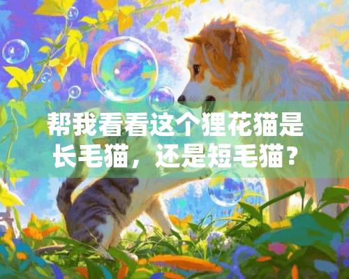 帮我看看这个狸花猫是长毛猫，还是短毛猫？