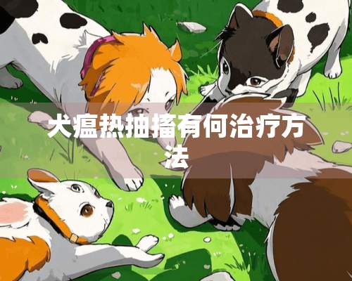 犬瘟热抽搐有何治疗方法