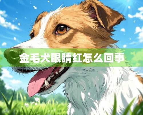 金毛犬眼睛红怎么回事