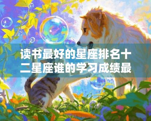 读书最好的星座排名十二星座谁的学习成绩最好