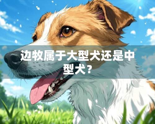 边牧属于大型犬还是中型犬？