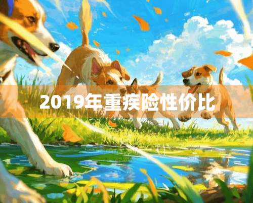 2019年重疾险性价比