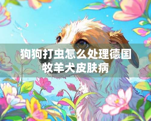 狗狗打虫怎么处理德国牧羊犬皮肤病