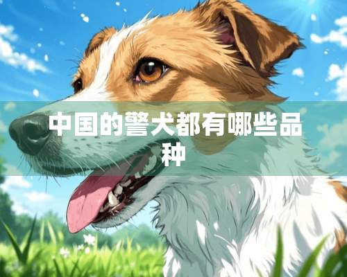 中国的警犬都有哪些品种