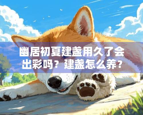 幽居初夏建盏用久了会出彩吗？建盏怎么养？