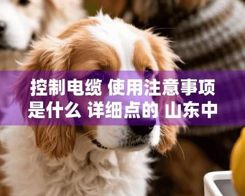 控制电缆 使用注意事项是什么 详细点的 山东中煤 性价比？