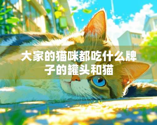 大家的猫咪都吃什么牌子的罐头和猫