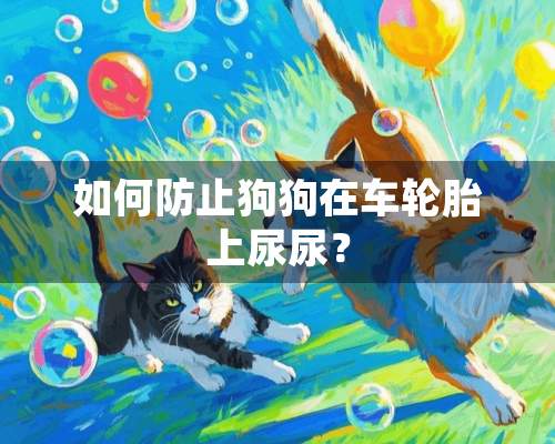 如何防止狗狗在车轮胎上尿尿？