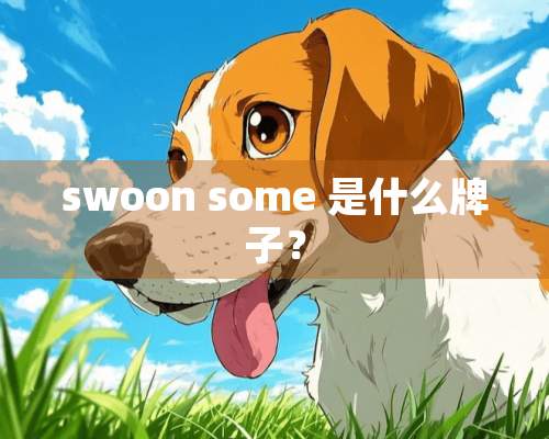 swoon some 是什么牌子？