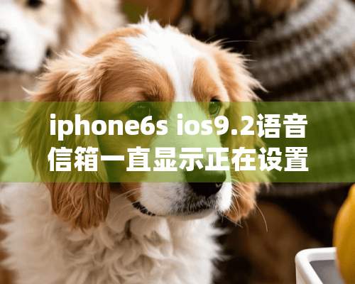 iphone6s ios9.2语音信箱一直显示正在设置中