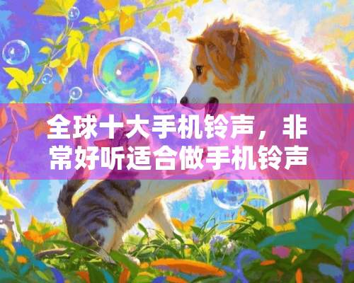 全球十大手机铃声，非常好听适合做手机铃声的歌曲，最好是英文歌？