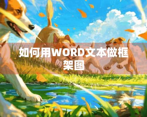 如何用WORD文本做框架图