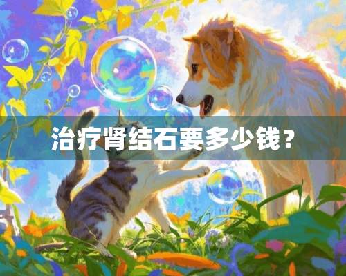 治疗肾结石要多少钱？