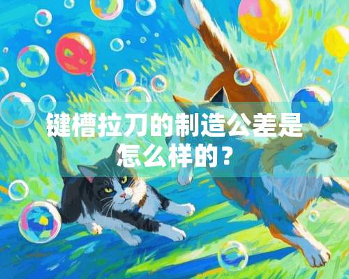 键槽拉刀的制造公差是怎么样的？