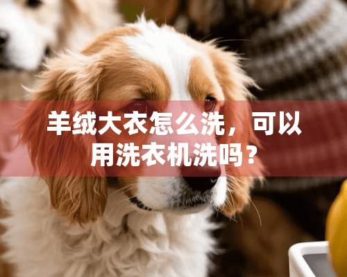 羊绒大衣怎么洗，可以用洗衣机洗吗？