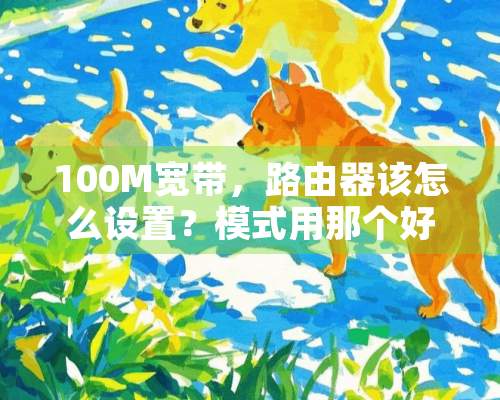 100M宽带，路由器该怎么设置？模式用那个好？