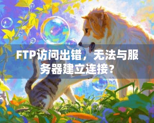 FTP访问出错，无法与服务器建立连接？