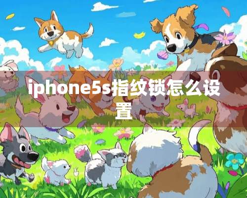 iphone5s指纹锁怎么设置