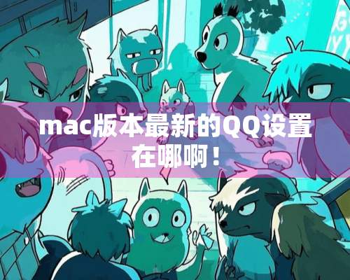 mac版本最新的QQ设置在哪啊！