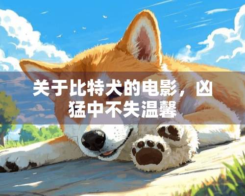 关于比特犬的电影，凶猛中不失温馨