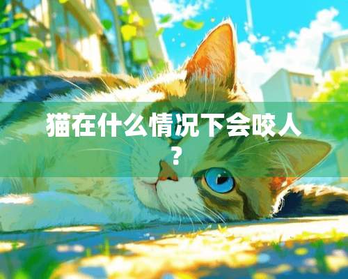 猫在什么情况下会咬人？